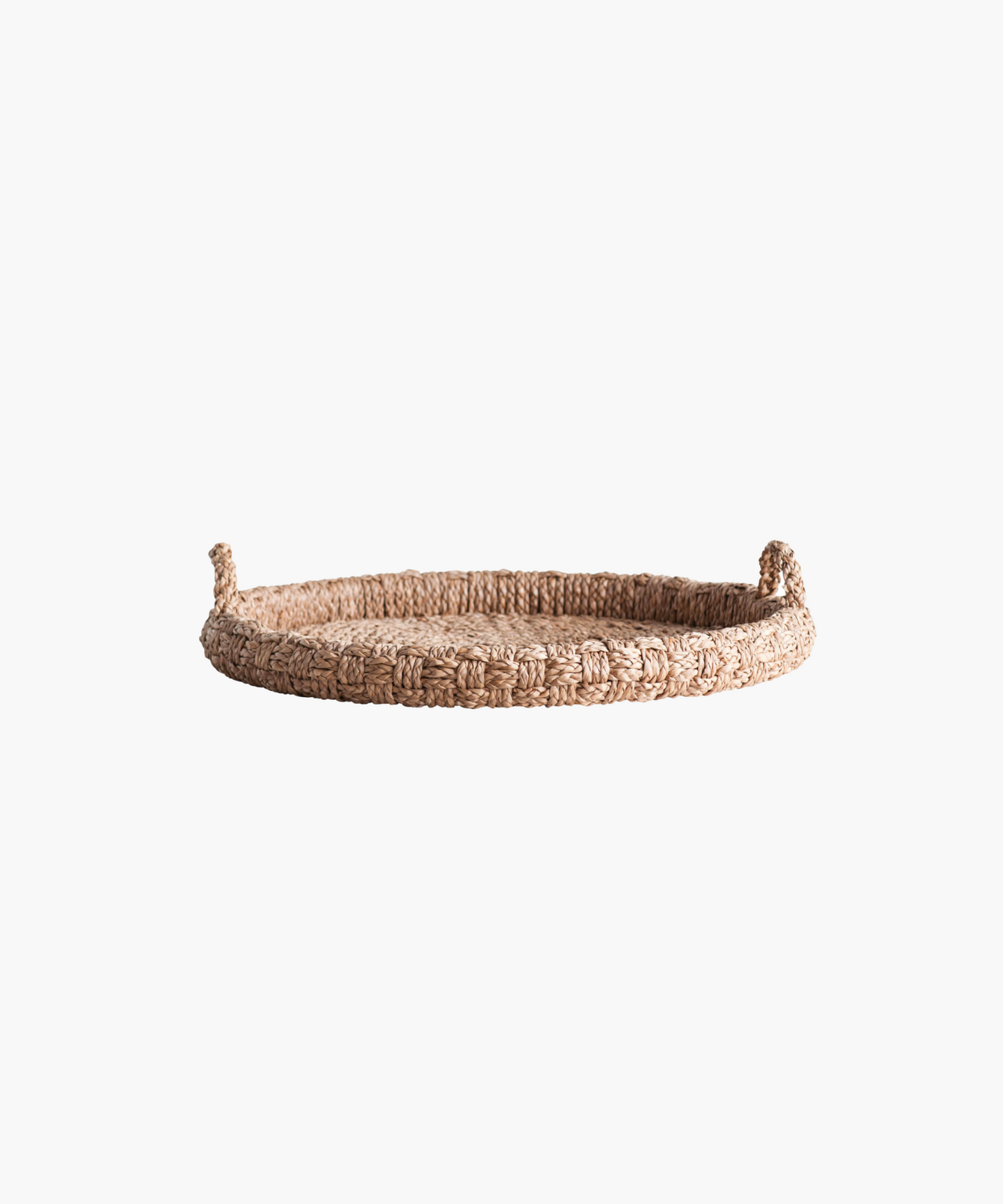 Braided Tray with Handles
