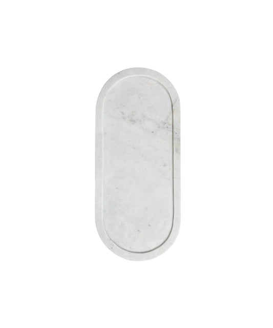 Marble Tray, White