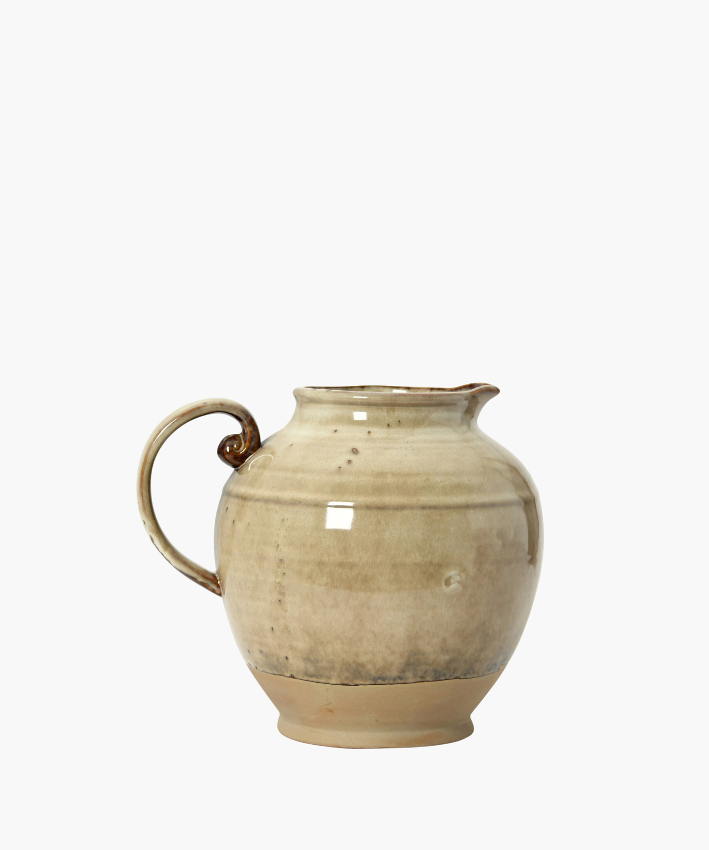 72 oz. Stoneware Pitcher, Reactive Glaze