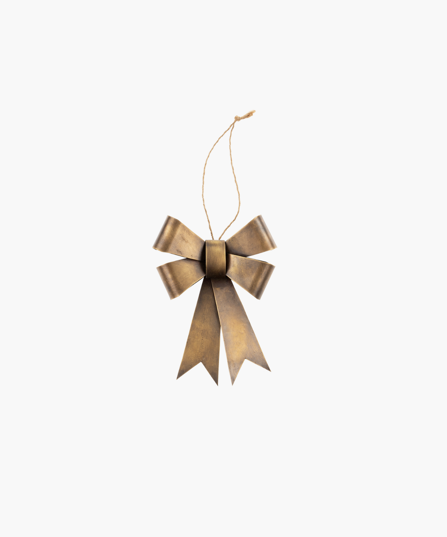 Brass Bow Ornament