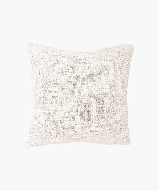 Cozy Cotton Boucle Pillow With Insert