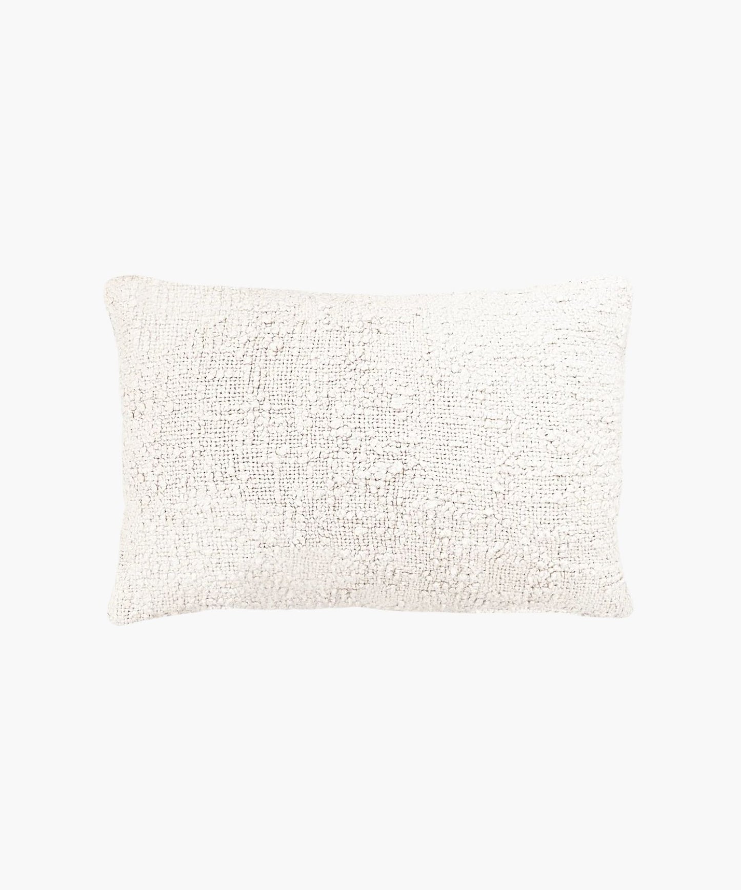 Cozy Cotton Boucle Pillow With Insert