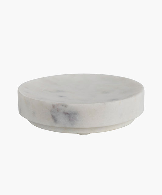 5" Round Marble Soap Dish