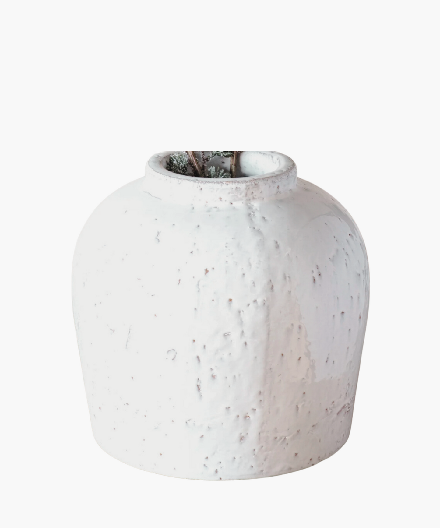 Effie White Vase