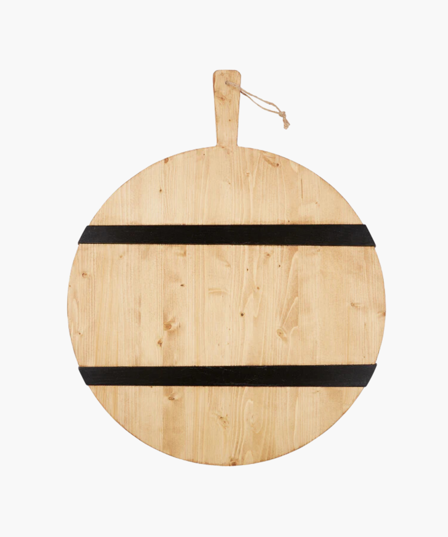 Large Black Stripe Charcuterie Board