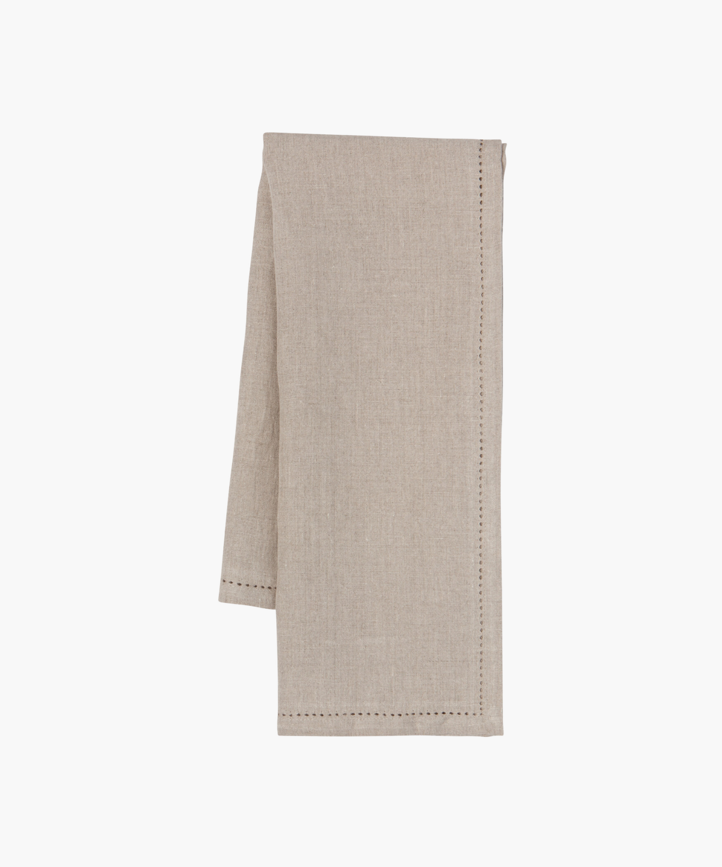 Natural Hemstitch Linen Towel