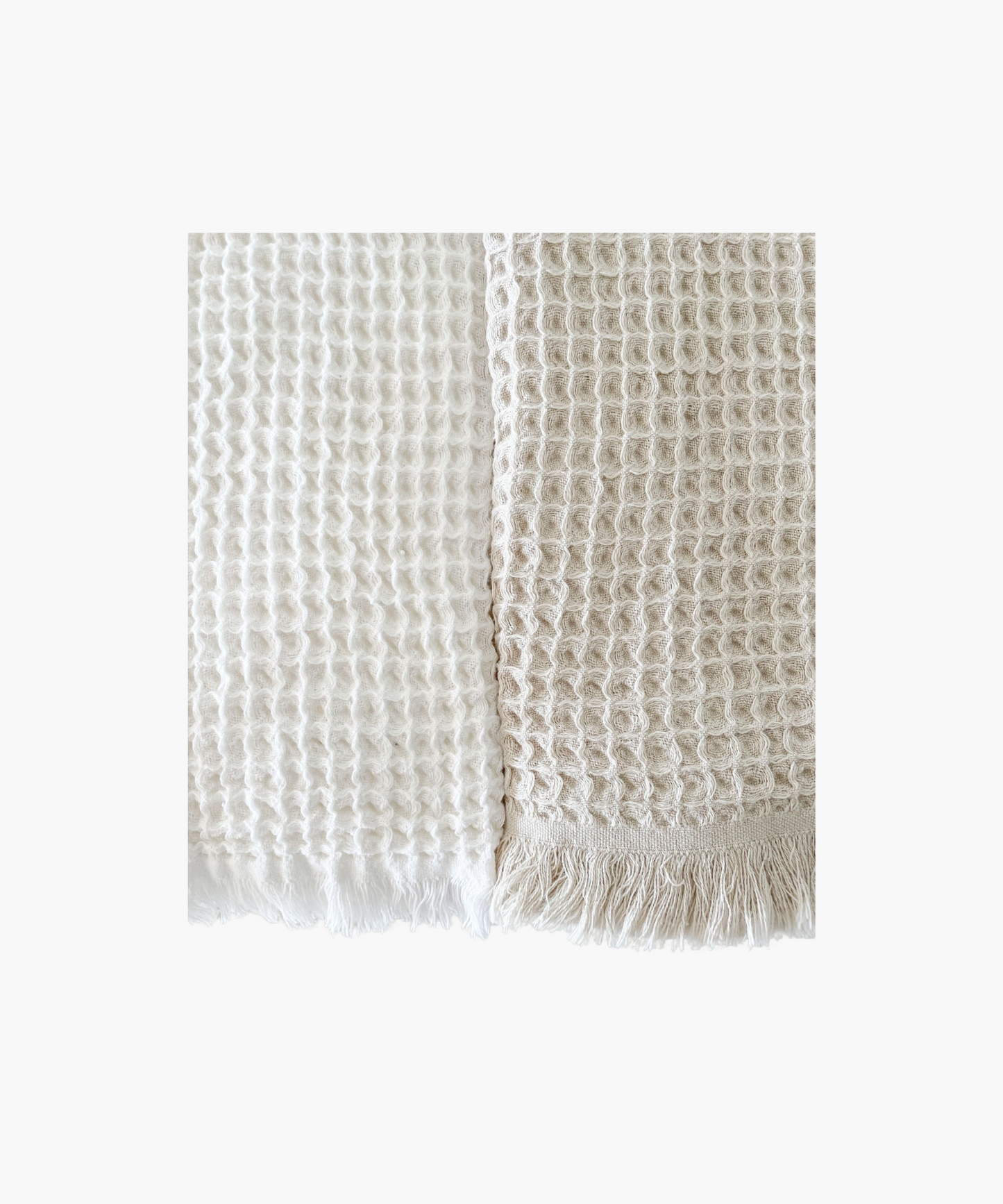 Turkish Cotton Waffle Bath Towel