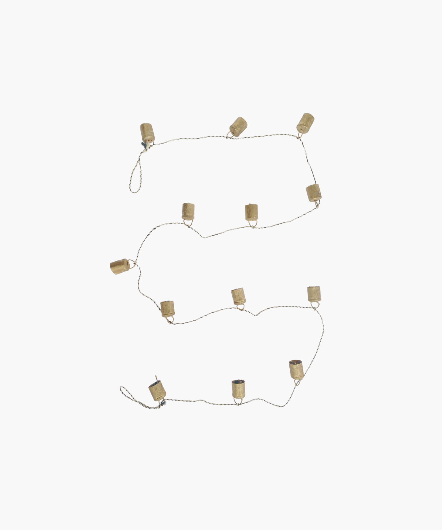 Gold Finish Bell Garland