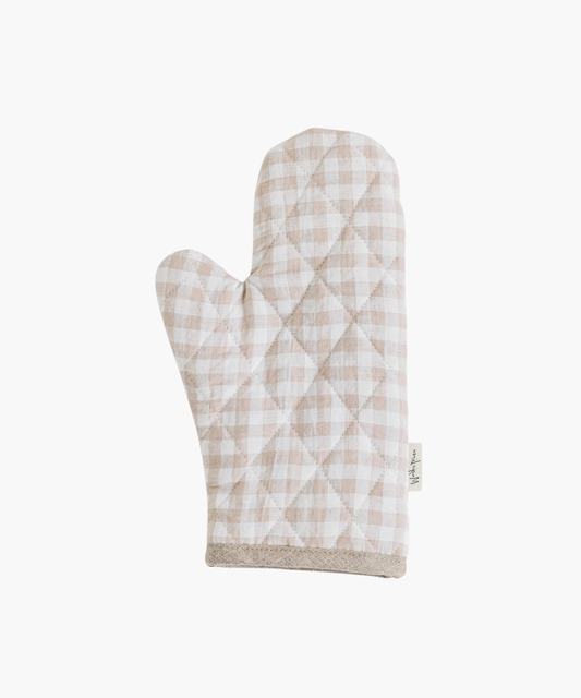 Linen Oven Mitt