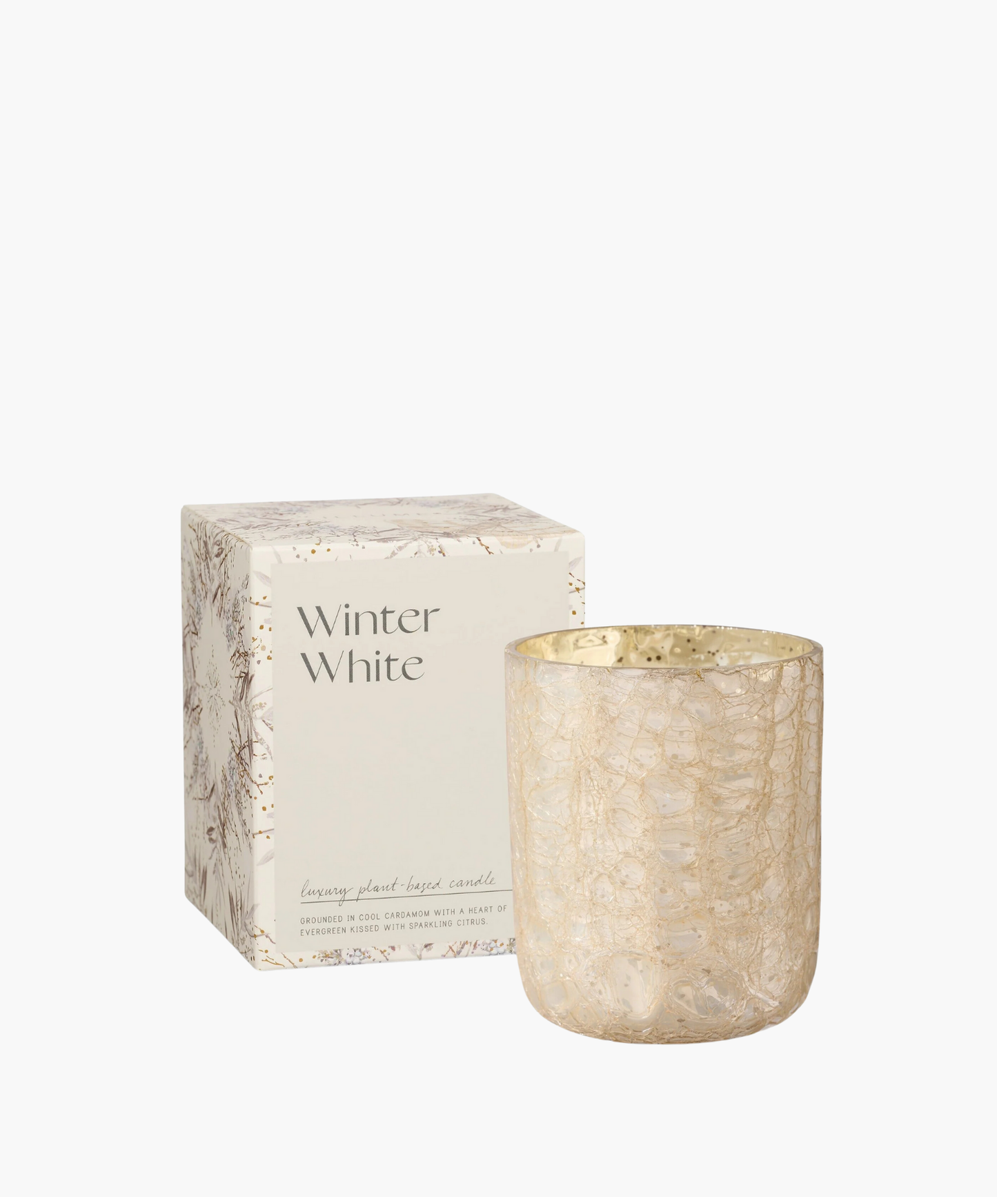 Boxed Crackle Candle, 3 Variations